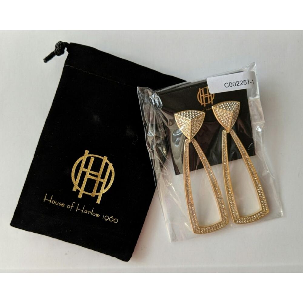 House of Harlow Door Knocker Earrings - NWT